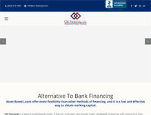 Tablet Screenshot of csi-financial.com